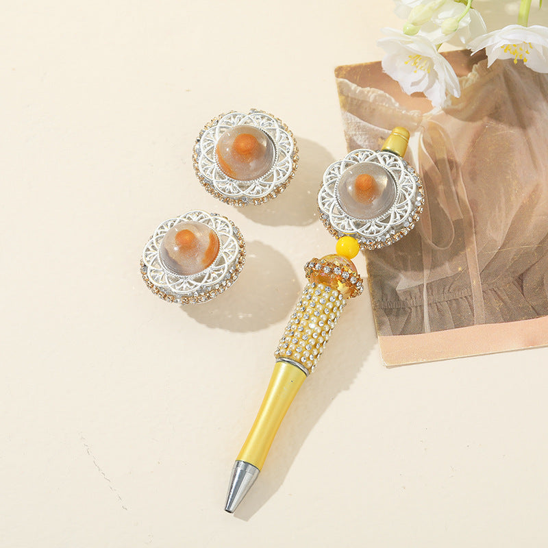 Wholesale Heavy Industry Alloy Cosmic Starry Sky Loose Balls